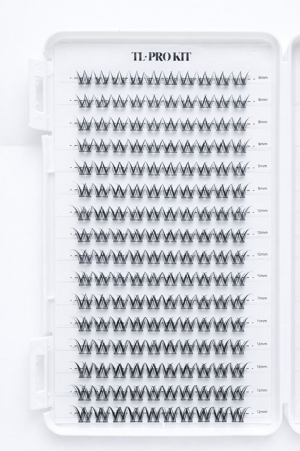 Individual Lashes W1 and W2 style Set+Case