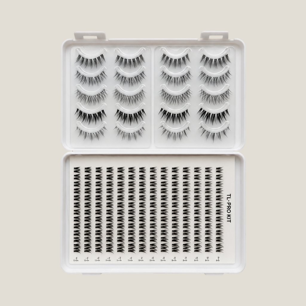 A1 individual lash kit with case, product photo 2