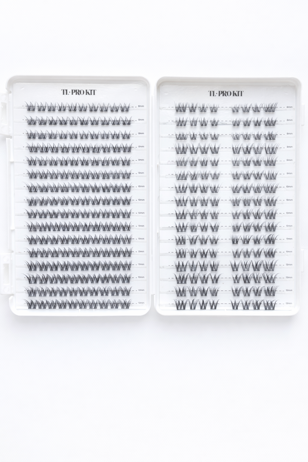 Individual Lashes W1 and W2 style Set+Case