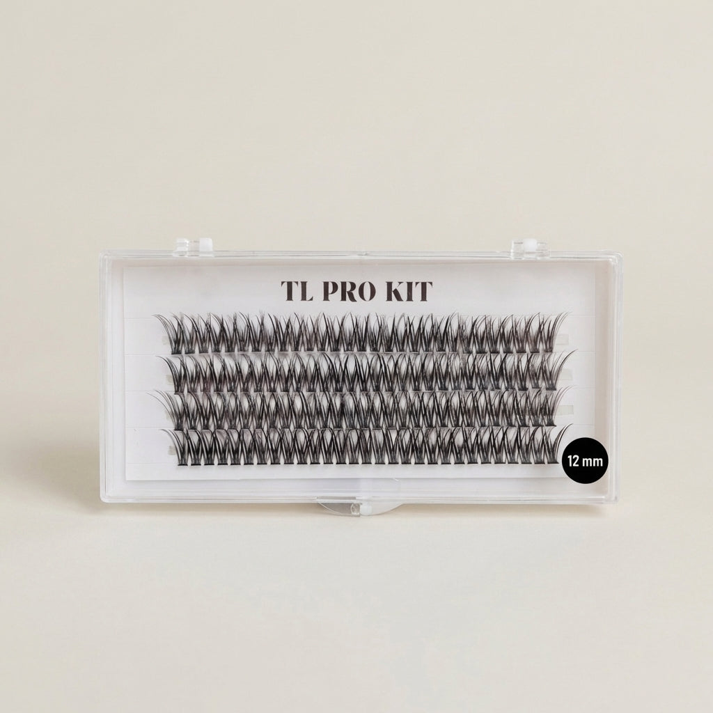 v shape individual false lashes