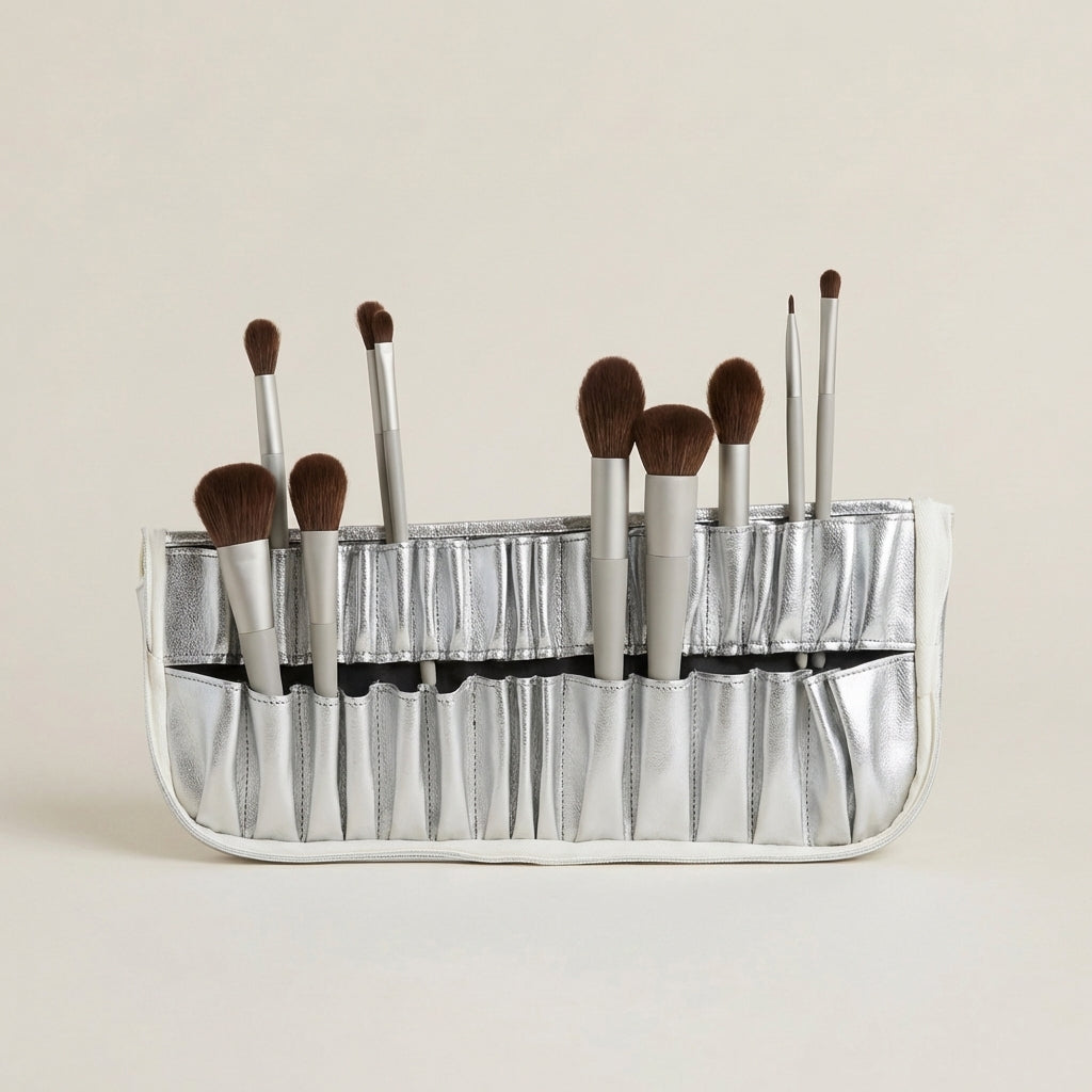 makeup brush case organizer