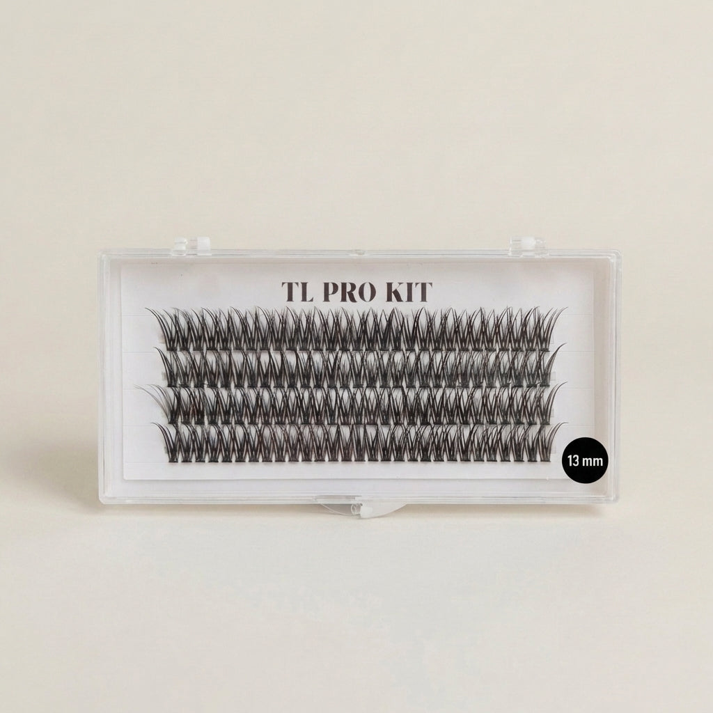 v shape individual false lashes
