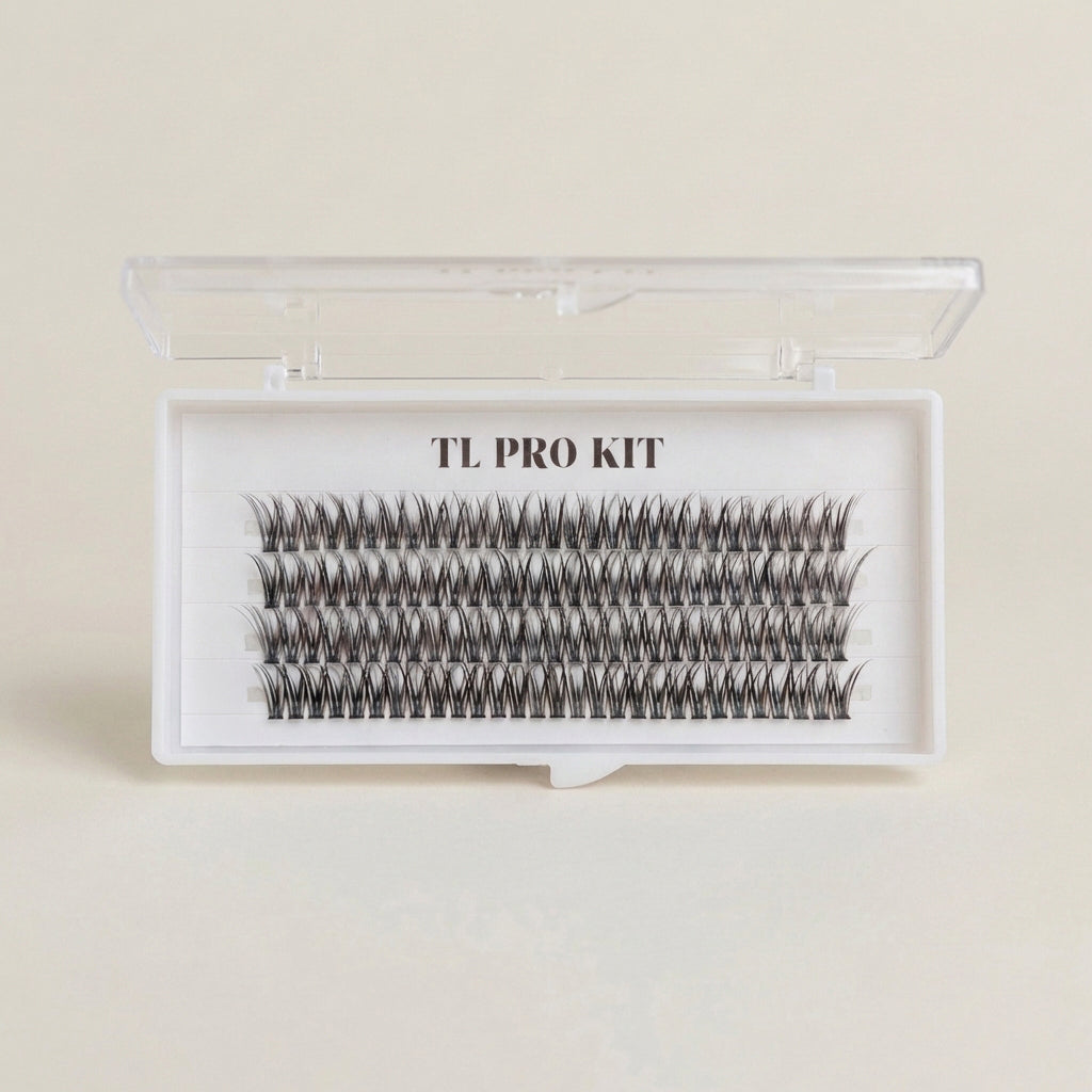 v shape individual false lashes