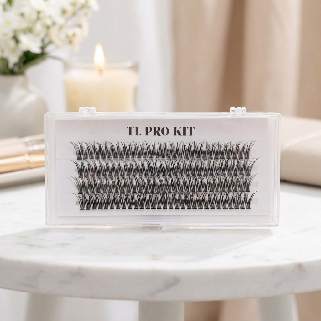 v shape individual false lashes